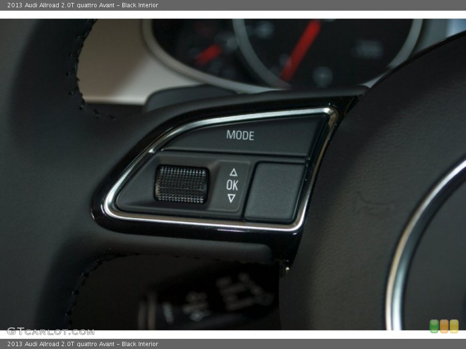 Black Interior Controls for the 2013 Audi Allroad 2.0T quattro Avant #81556626