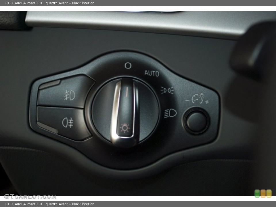Black Interior Controls for the 2013 Audi Allroad 2.0T quattro Avant #81556710