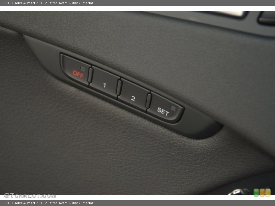 Black Interior Controls for the 2013 Audi Allroad 2.0T quattro Avant #81556750