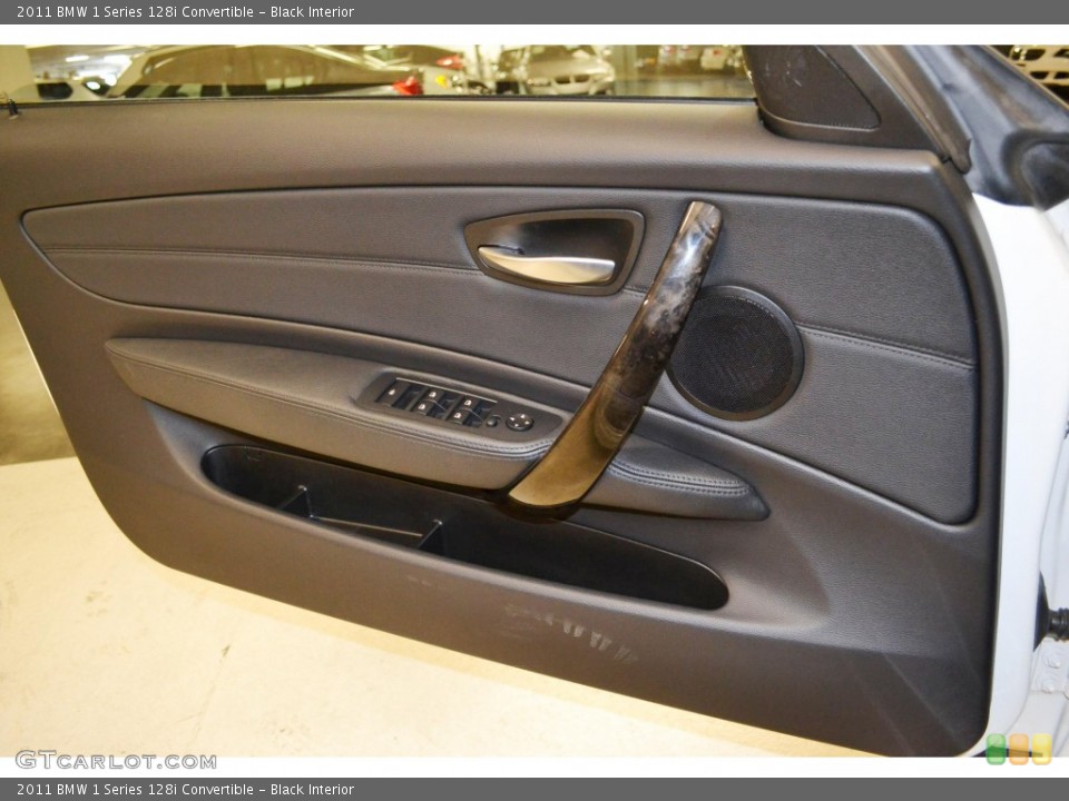 Black Interior Door Panel for the 2011 BMW 1 Series 128i Convertible #81556894