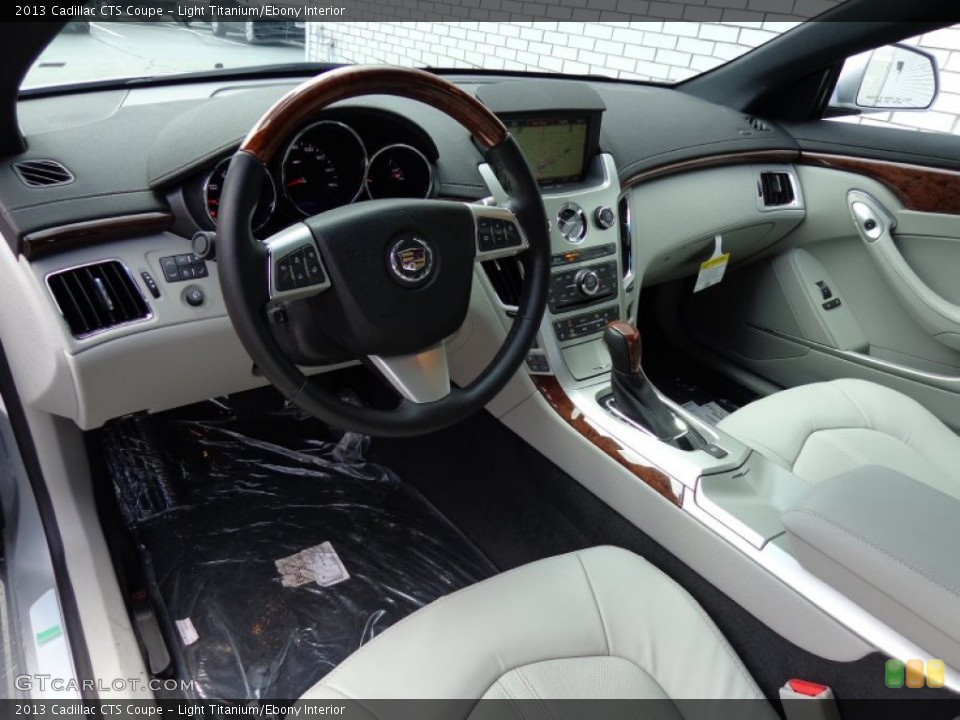 Light Titanium/Ebony Interior Photo for the 2013 Cadillac CTS Coupe #81557859