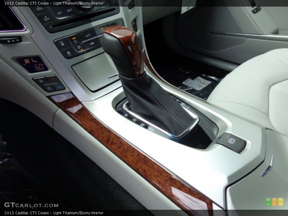 Light Titanium/Ebony Interior Transmission for the 2013 Cadillac CTS Coupe #81557997