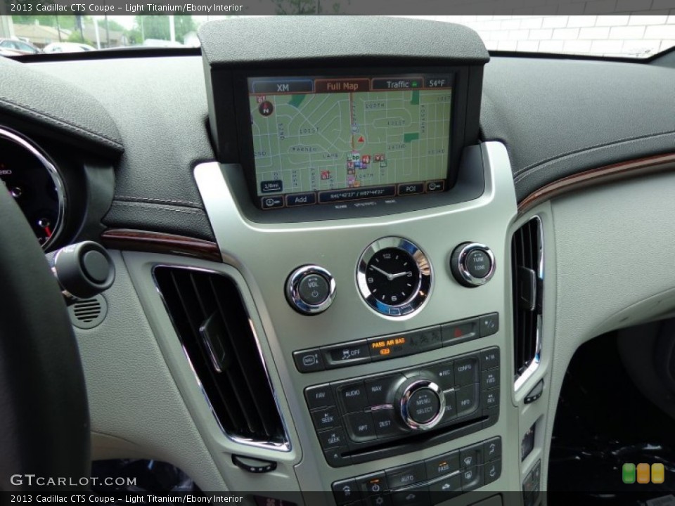 Light Titanium/Ebony Interior Controls for the 2013 Cadillac CTS Coupe #81558020