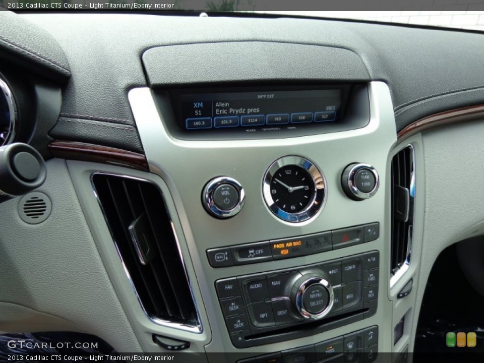 Light Titanium/Ebony Interior Controls for the 2013 Cadillac CTS Coupe #81558069