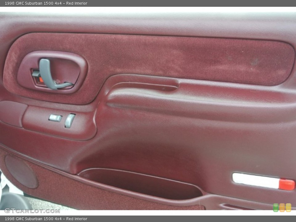 Red Interior Door Panel for the 1998 GMC Suburban 1500 4x4 #81558249