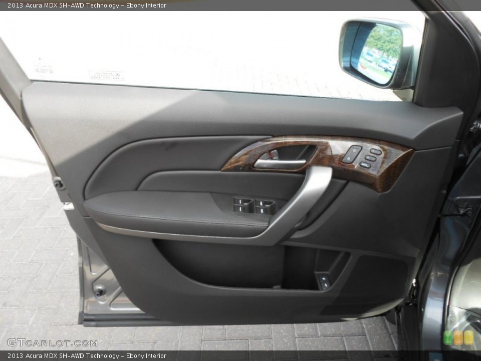 Ebony Interior Door Panel for the 2013 Acura MDX SH-AWD Technology #81558312