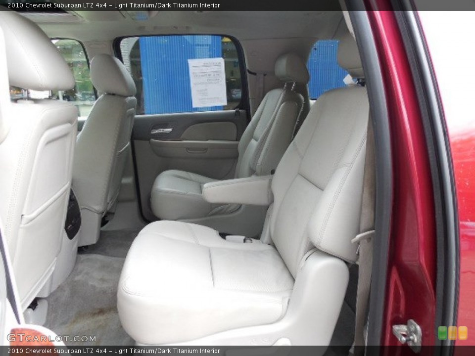 Light Titanium/Dark Titanium Interior Rear Seat for the 2010 Chevrolet Suburban LTZ 4x4 #81558366