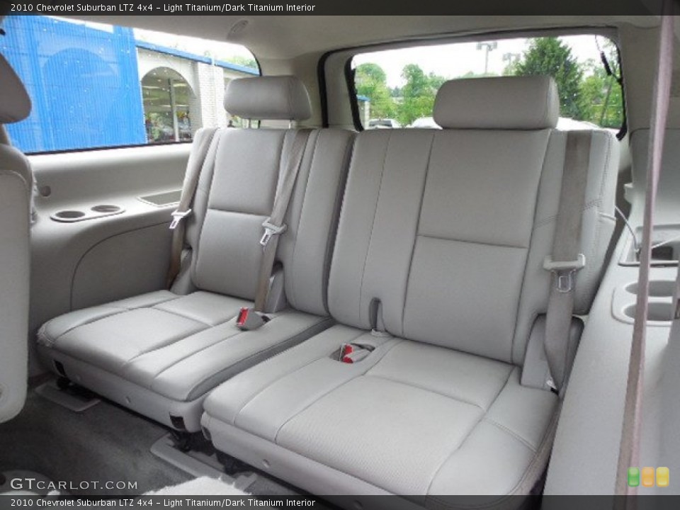 Light Titanium/Dark Titanium Interior Rear Seat for the 2010 Chevrolet Suburban LTZ 4x4 #81558391