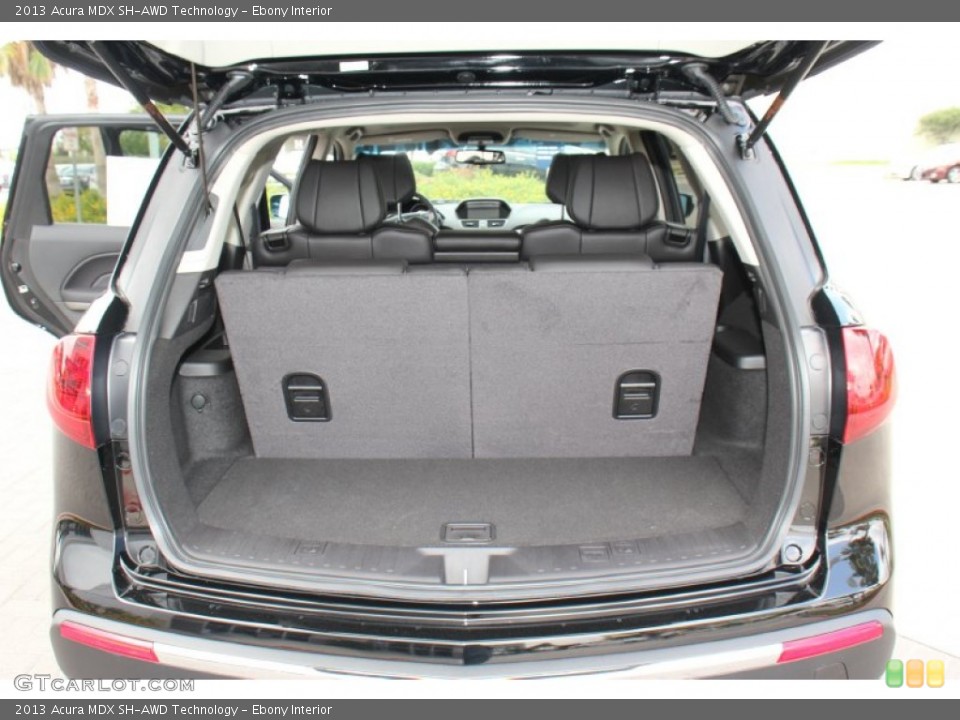 Ebony Interior Trunk for the 2013 Acura MDX SH-AWD Technology #81558408