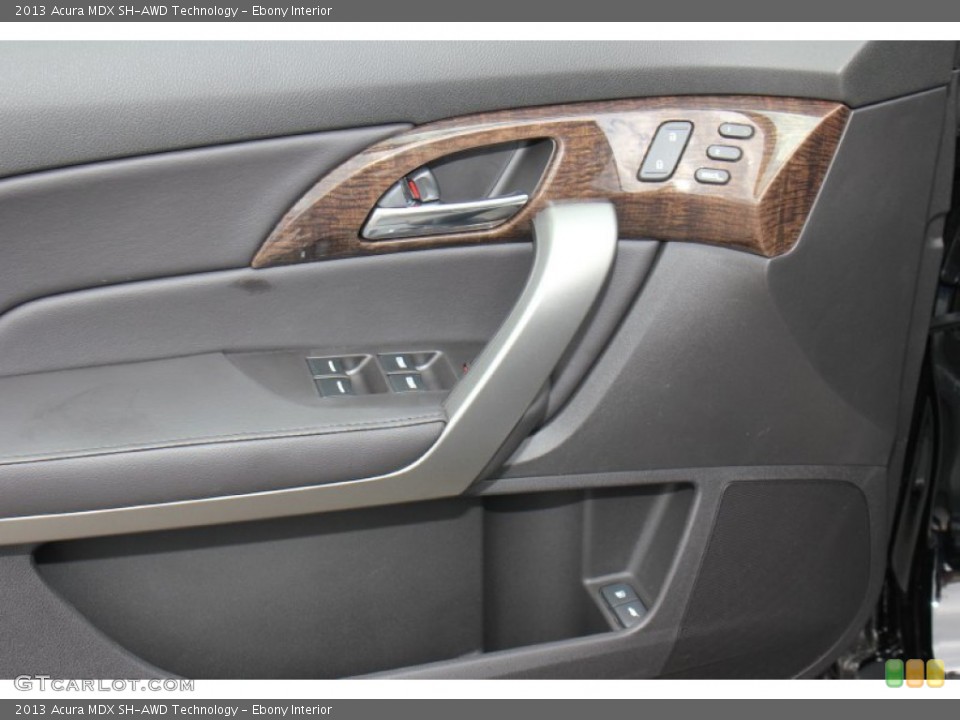 Ebony Interior Controls for the 2013 Acura MDX SH-AWD Technology #81558447
