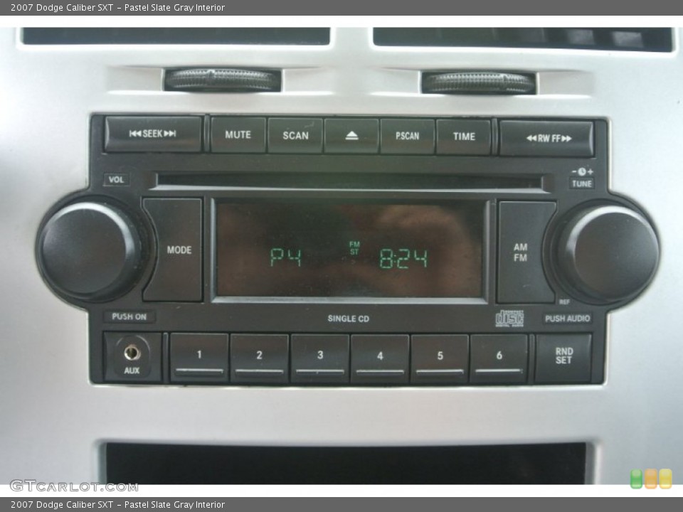 Pastel Slate Gray Interior Audio System for the 2007 Dodge Caliber SXT #81560356