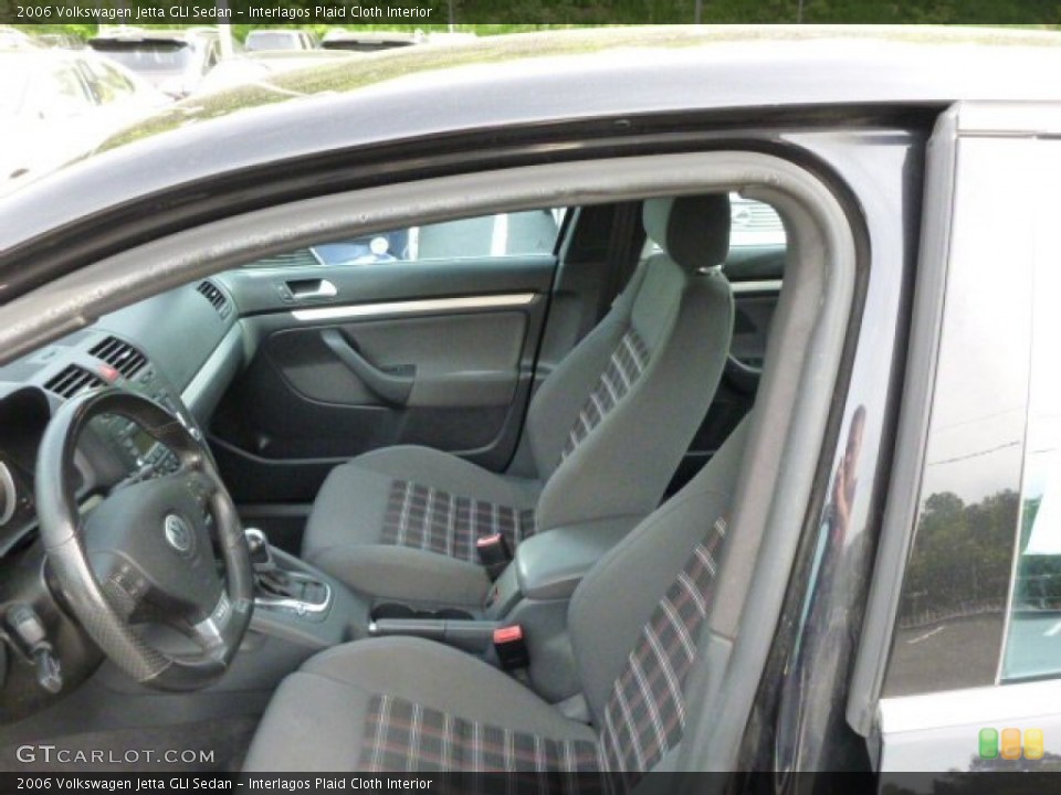 Interlagos Plaid Cloth Interior Photo for the 2006 Volkswagen Jetta GLI Sedan #81561018