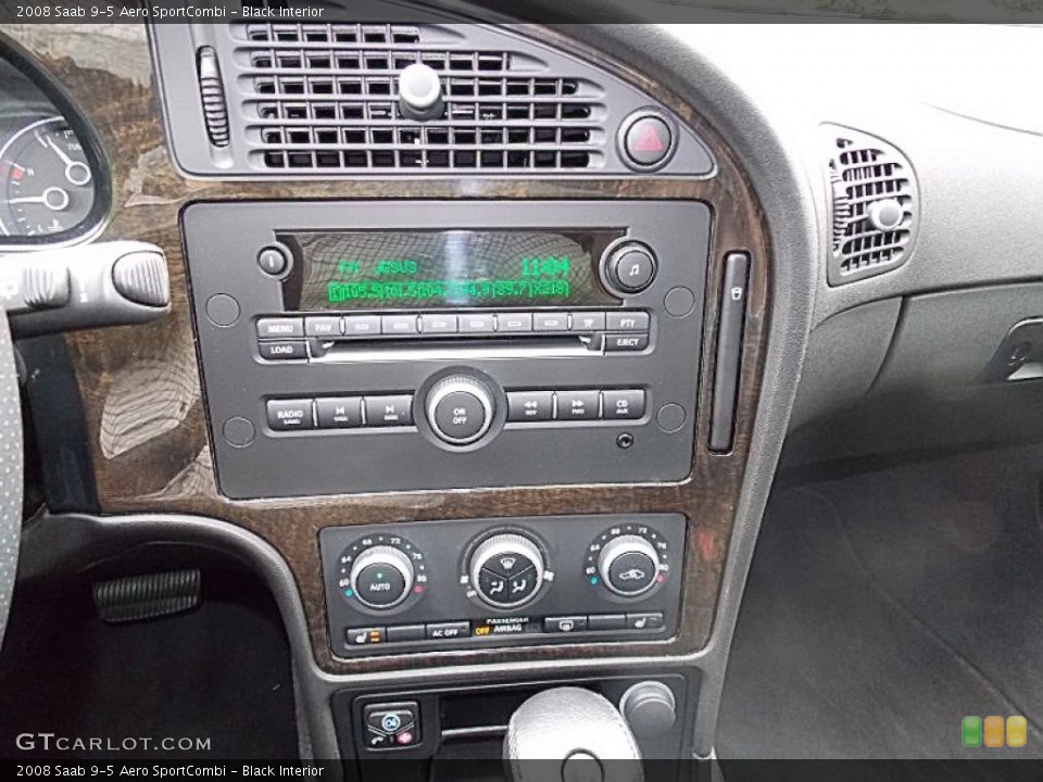 Black Interior Controls for the 2008 Saab 9-5 Aero SportCombi #81563424
