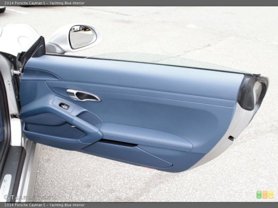 Yachting Blue Interior Door Panel for the 2014 Porsche Cayman S #81565692