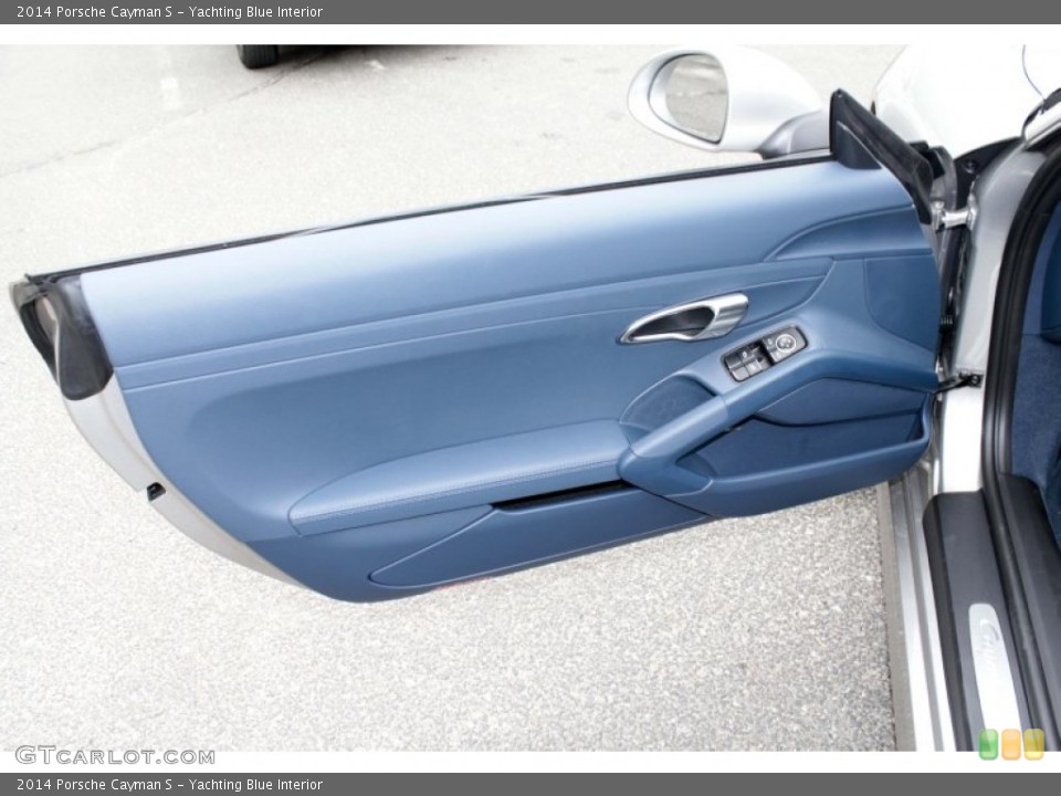 Yachting Blue Interior Door Panel for the 2014 Porsche Cayman S #81565704