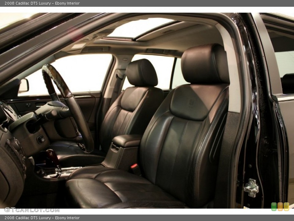 Ebony Interior Photo for the 2008 Cadillac DTS Luxury #81565877