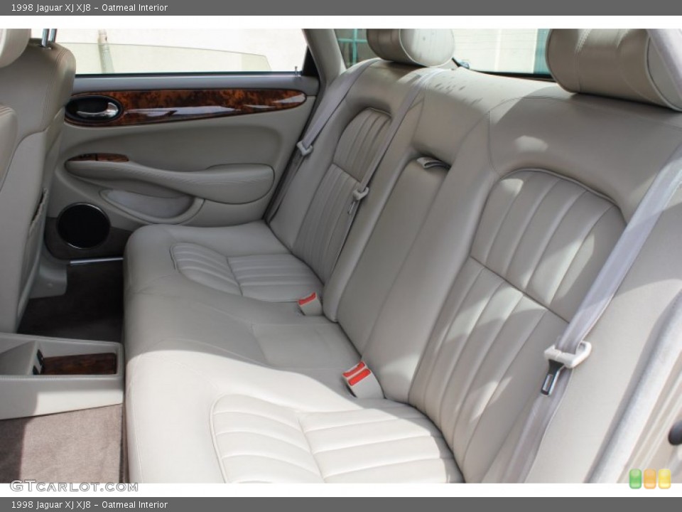 Oatmeal Interior Rear Seat for the 1998 Jaguar XJ XJ8 #81567269