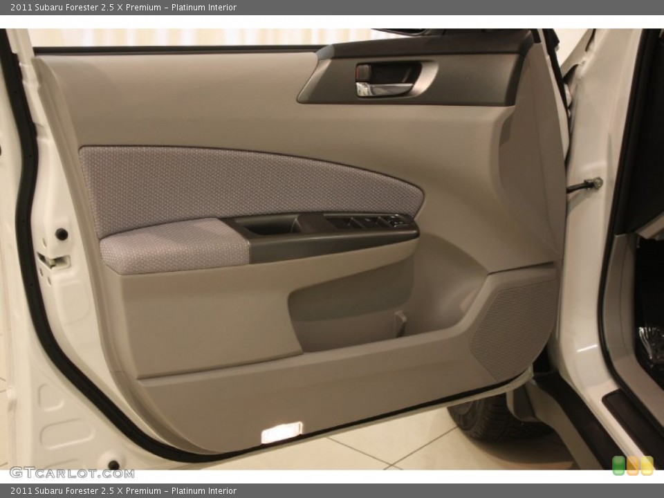 Platinum Interior Door Panel for the 2011 Subaru Forester 2.5 X Premium #81570060