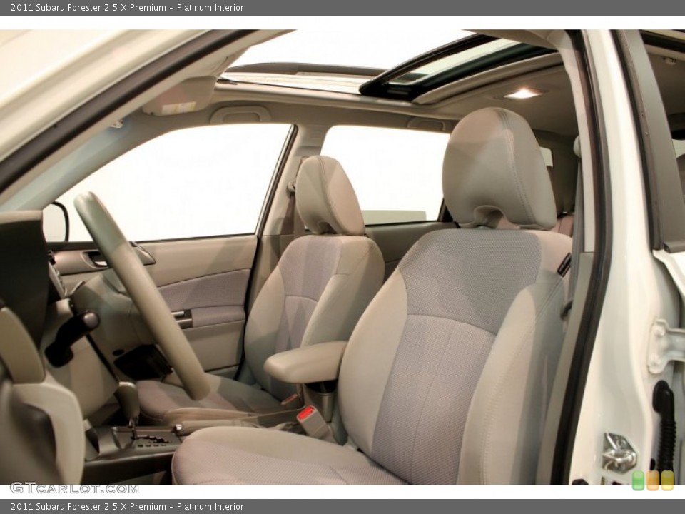 Platinum Interior Photo for the 2011 Subaru Forester 2.5 X Premium #81570081