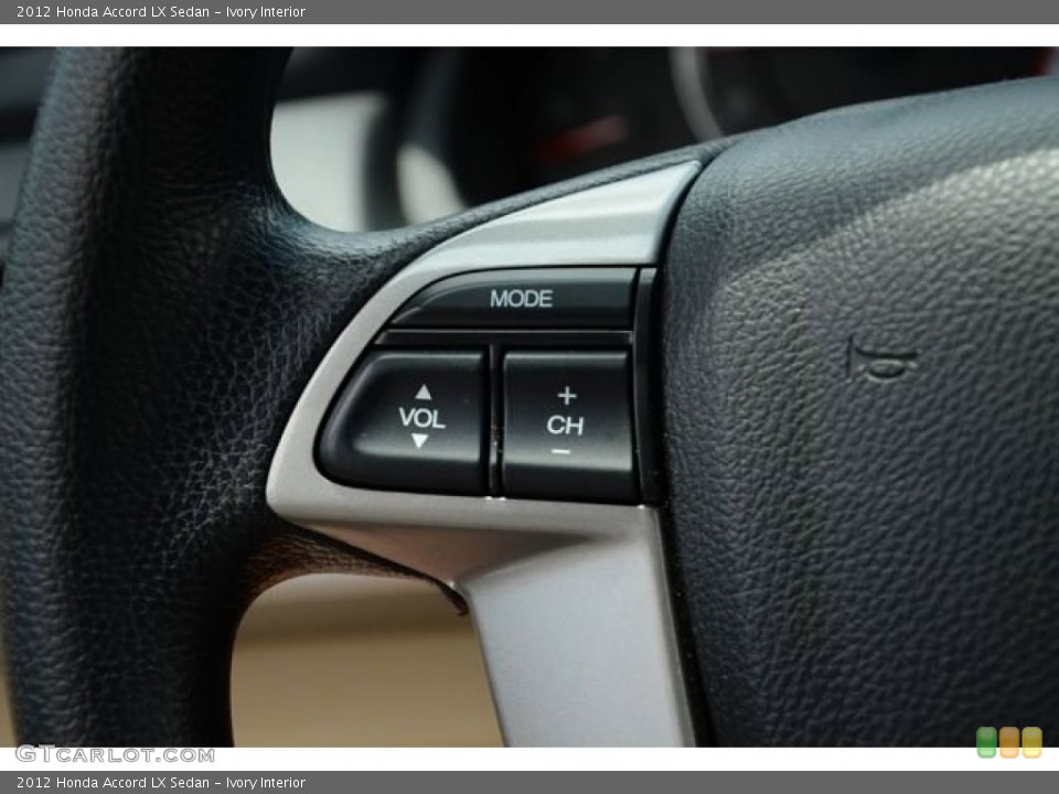Ivory Interior Controls for the 2012 Honda Accord LX Sedan #81573525