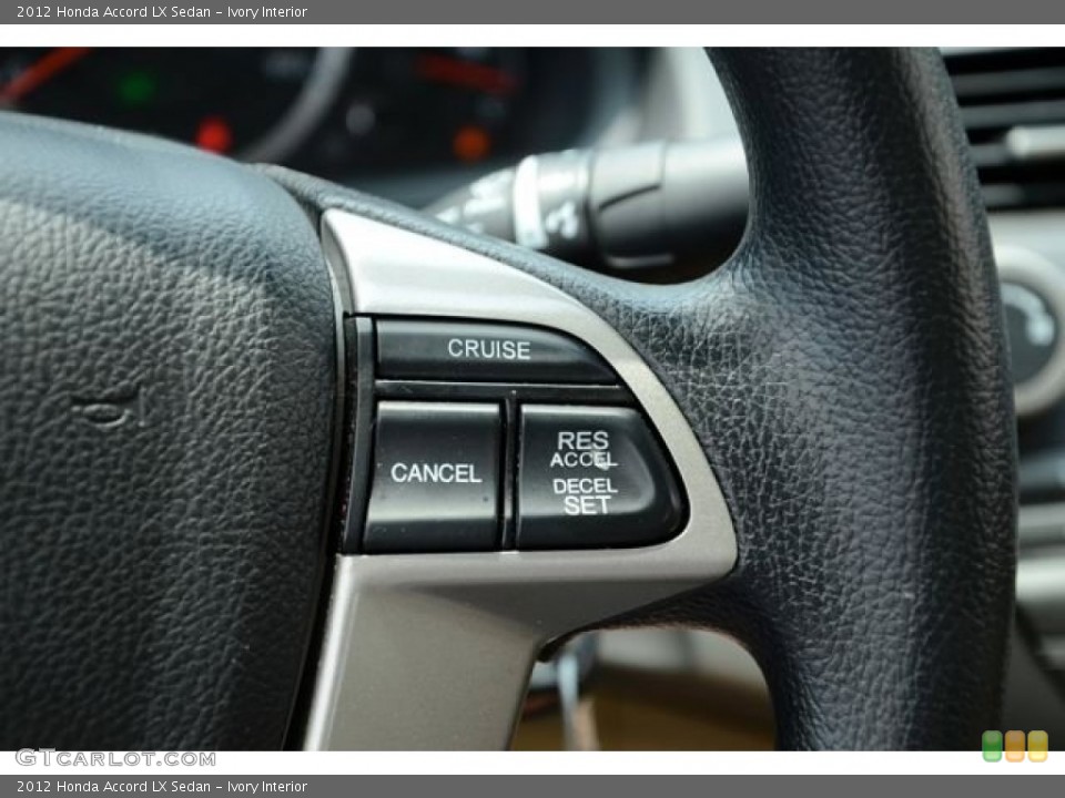 Ivory Interior Controls for the 2012 Honda Accord LX Sedan #81573546