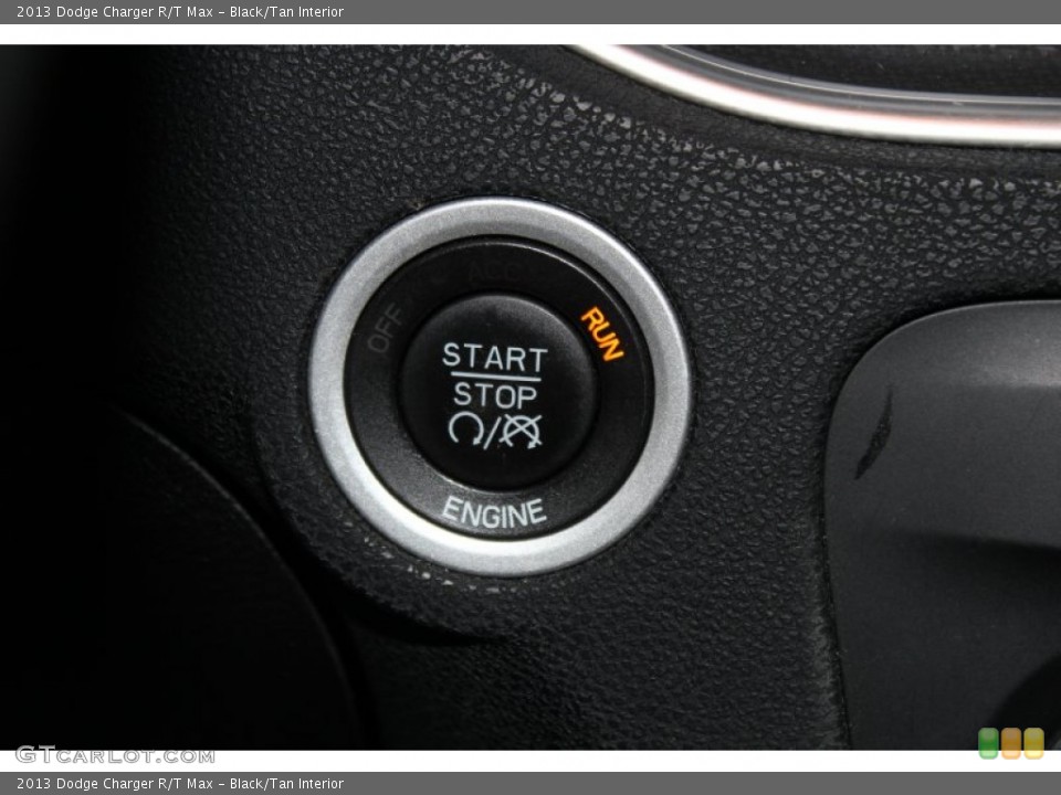 Black/Tan Interior Controls for the 2013 Dodge Charger R/T Max #81573657