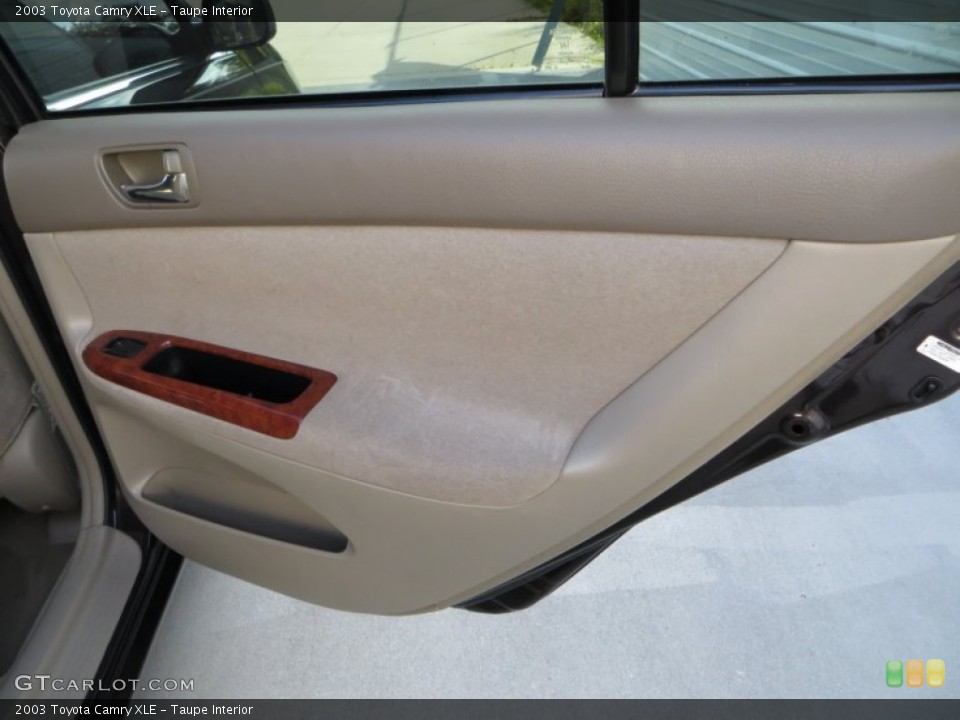 Taupe Interior Door Panel for the 2003 Toyota Camry XLE #81574359