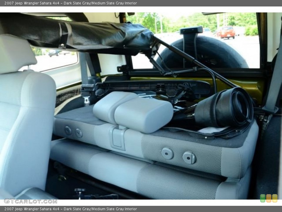 Dark Slate Gray/Medium Slate Gray 2007 Jeep Wrangler Interiors