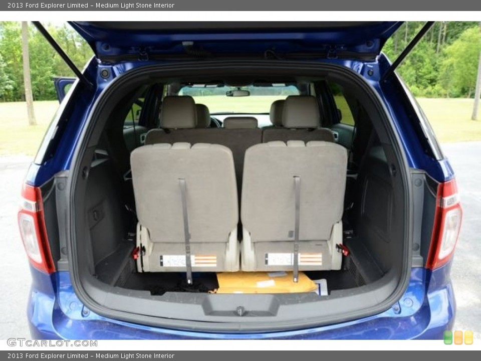 Medium Light Stone Interior Trunk for the 2013 Ford Explorer Limited #81575139