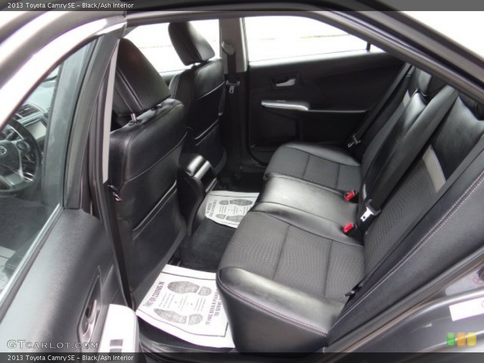 Black/Ash Interior Rear Seat for the 2013 Toyota Camry SE #81576342