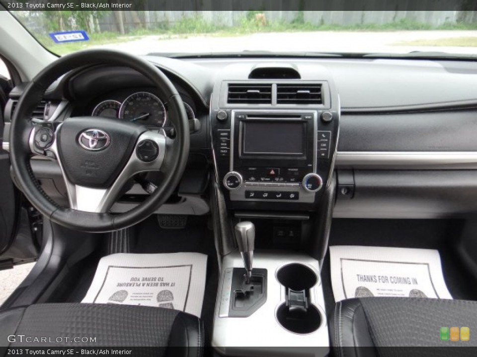 Black/Ash Interior Dashboard for the 2013 Toyota Camry SE #81576488