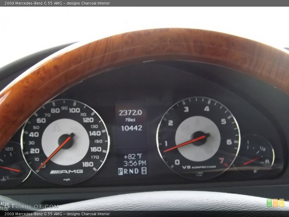 designo Charcoal Interior Gauges for the 2009 Mercedes-Benz G 55 AMG #81582126