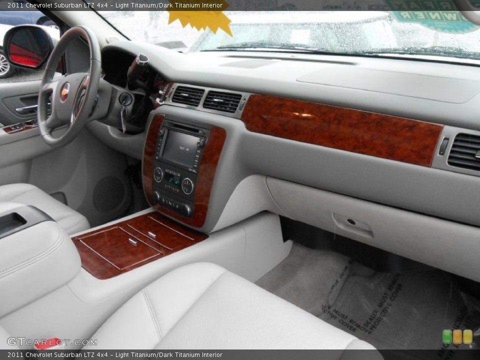 Light Titanium/Dark Titanium Interior Dashboard for the 2011 Chevrolet Suburban LTZ 4x4 #81583047