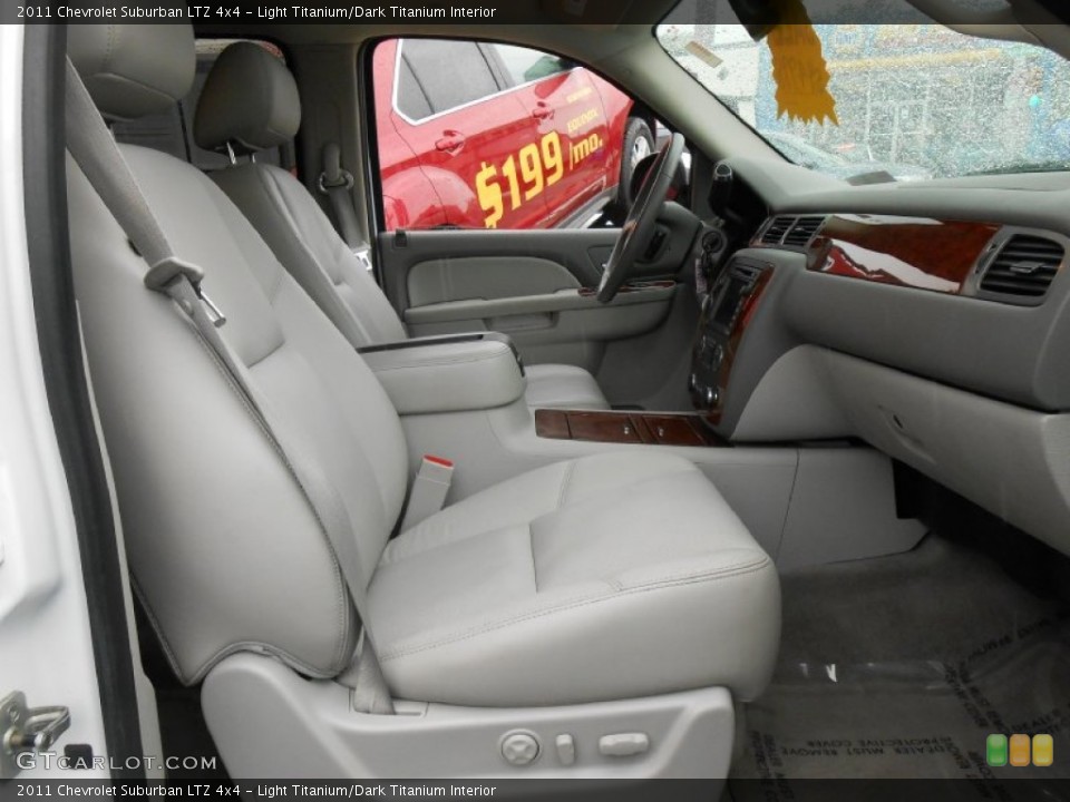 Light Titanium/Dark Titanium Interior Front Seat for the 2011 Chevrolet Suburban LTZ 4x4 #81583050