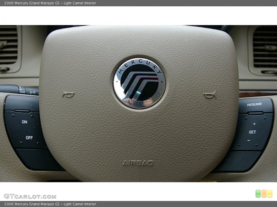 Light Camel Interior Controls for the 2006 Mercury Grand Marquis GS #81583173