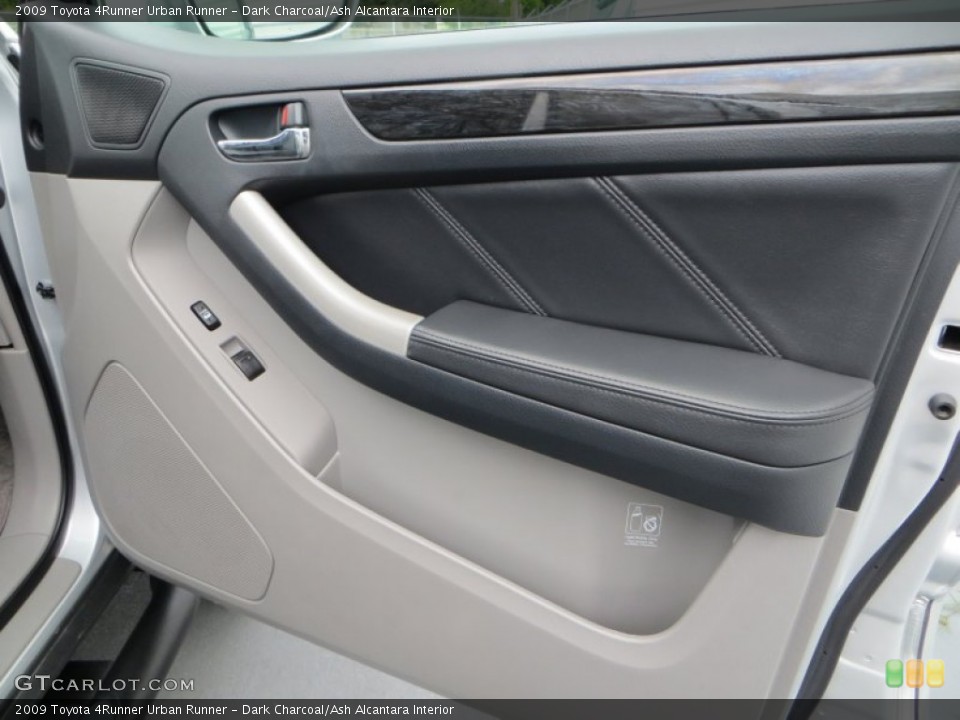 Dark Charcoal/Ash Alcantara Interior Door Panel for the 2009 Toyota 4Runner Urban Runner #81585687