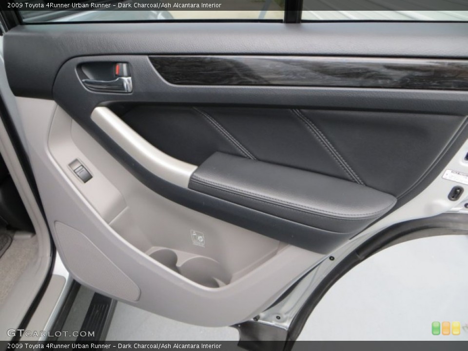 Dark Charcoal/Ash Alcantara Interior Door Panel for the 2009 Toyota 4Runner Urban Runner #81585753
