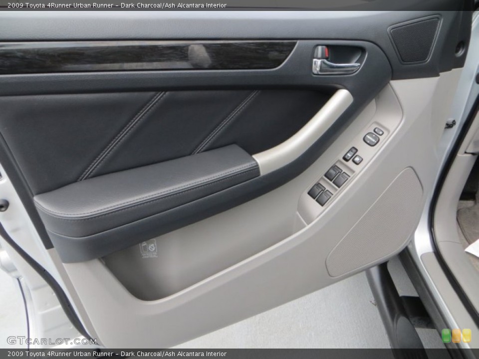 Dark Charcoal/Ash Alcantara Interior Door Panel for the 2009 Toyota 4Runner Urban Runner #81585852