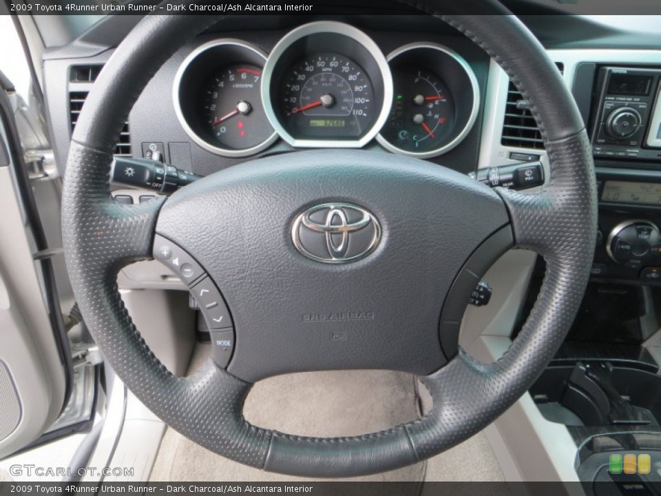 Dark Charcoal/Ash Alcantara Interior Steering Wheel for the 2009 Toyota 4Runner Urban Runner #81586074