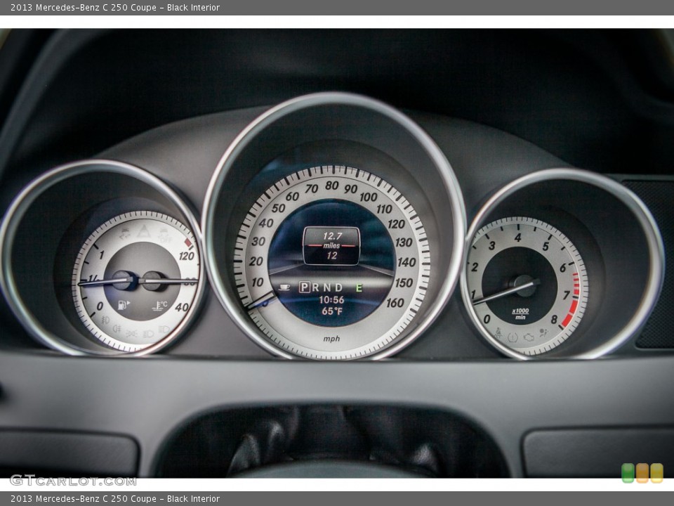 Black Interior Gauges for the 2013 Mercedes-Benz C 250 Coupe #81586194