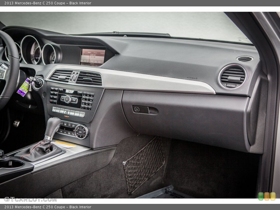 Black Interior Dashboard for the 2013 Mercedes-Benz C 250 Coupe #81586278