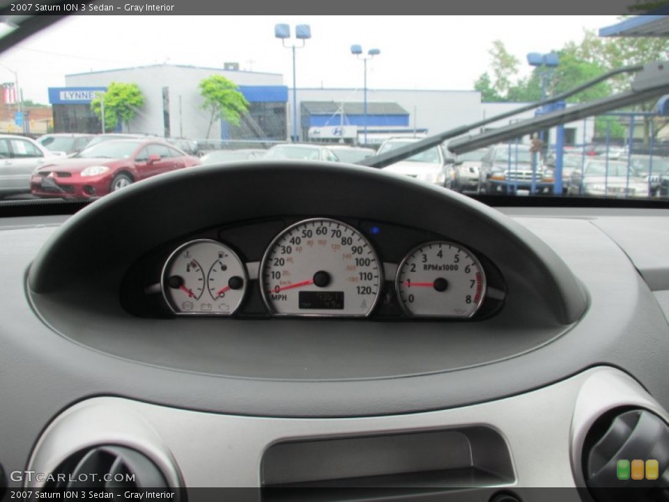 Gray Interior Gauges for the 2007 Saturn ION 3 Sedan #81586380