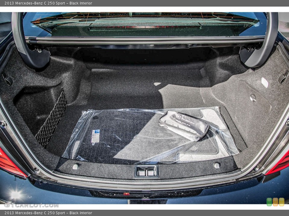Black Interior Trunk for the 2013 Mercedes-Benz C 250 Sport #81586914