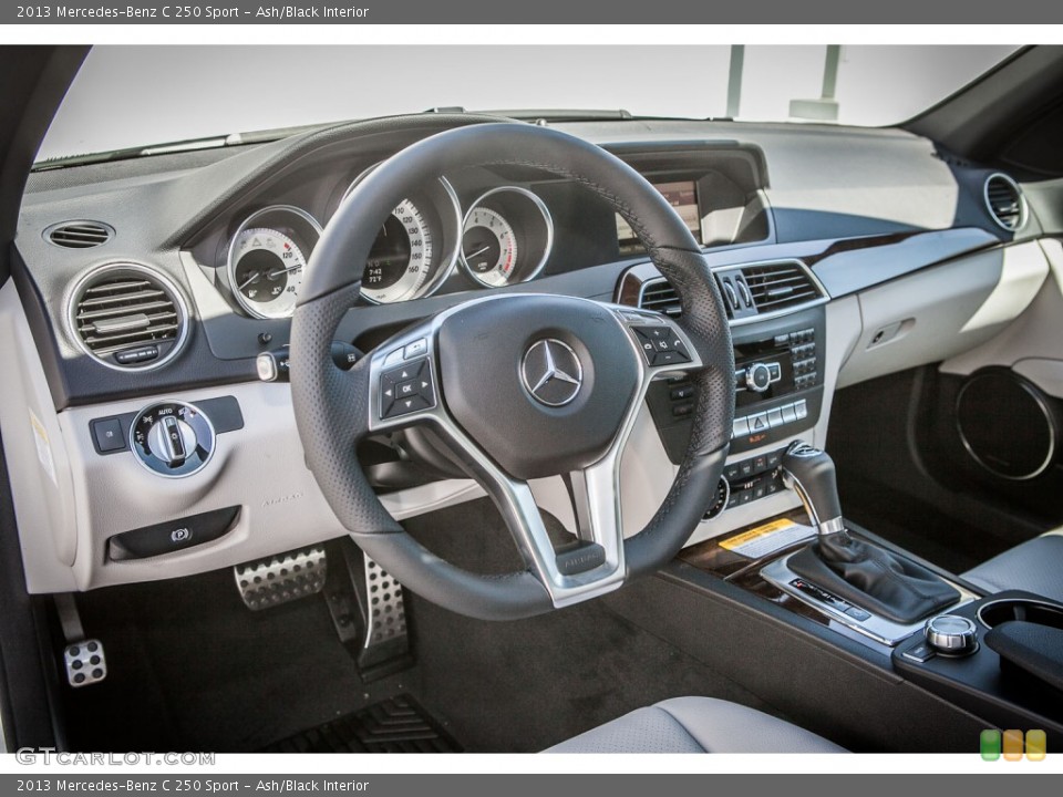 Ash/Black Interior Dashboard for the 2013 Mercedes-Benz C 250 Sport #81587340
