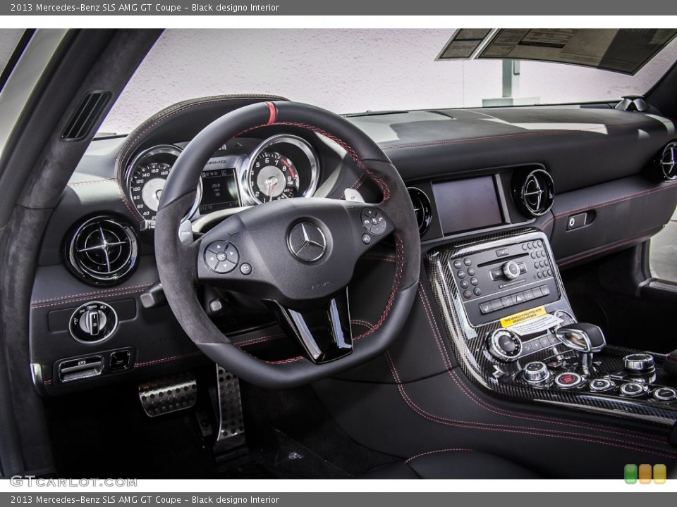 Black designo Interior Dashboard for the 2013 Mercedes-Benz SLS AMG GT Coupe #81588564