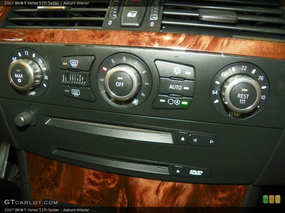 Auburn Interior Controls for the 2007 BMW 5 Series 525i Sedan #81589591