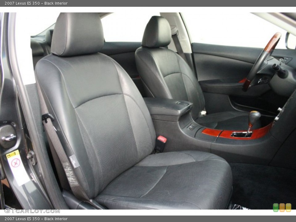 Black Interior Front Seat for the 2007 Lexus ES 350 #81590161