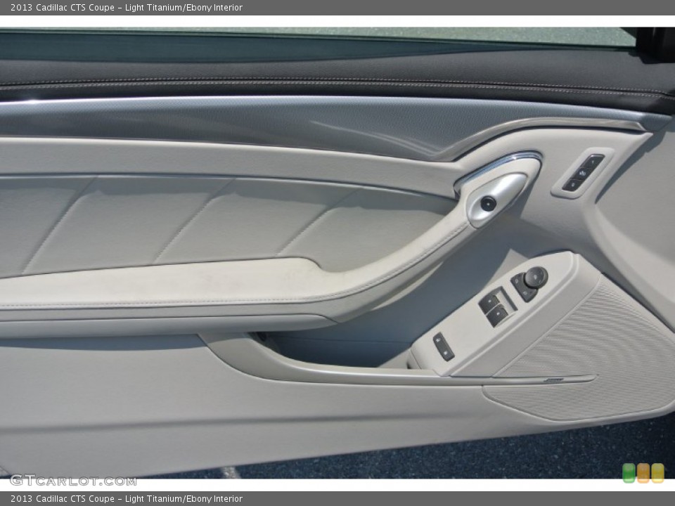 Light Titanium/Ebony Interior Door Panel for the 2013 Cadillac CTS Coupe #81591270