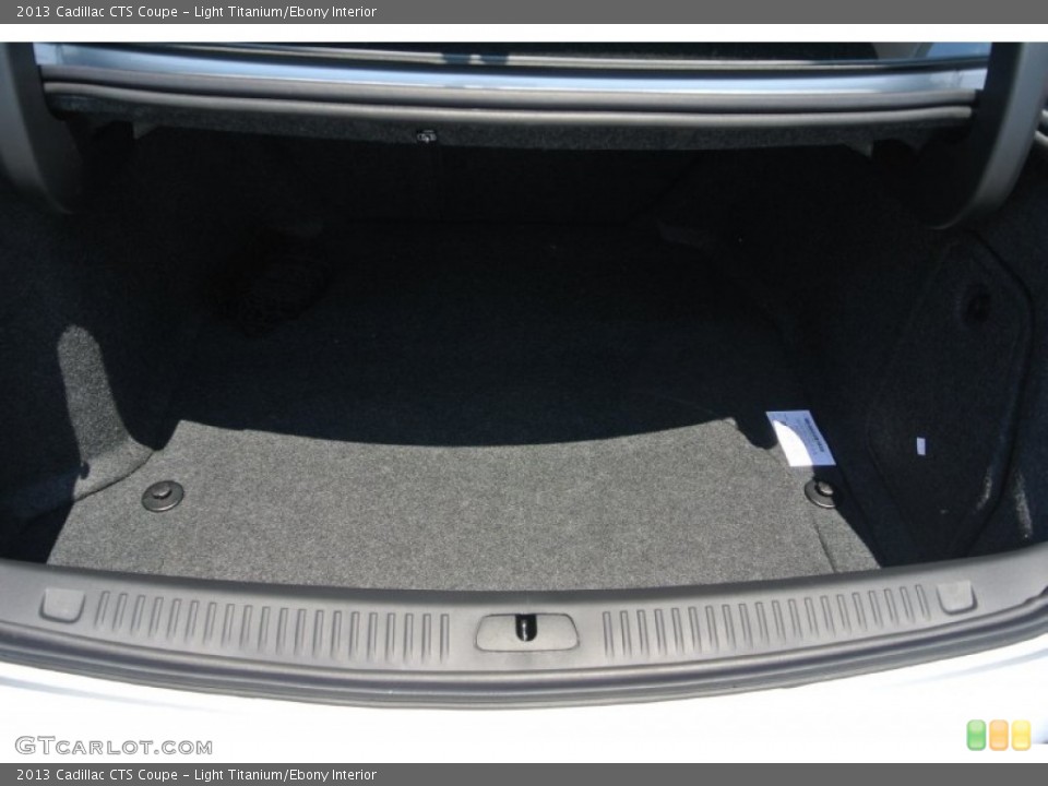 Light Titanium/Ebony Interior Trunk for the 2013 Cadillac CTS Coupe #81591433