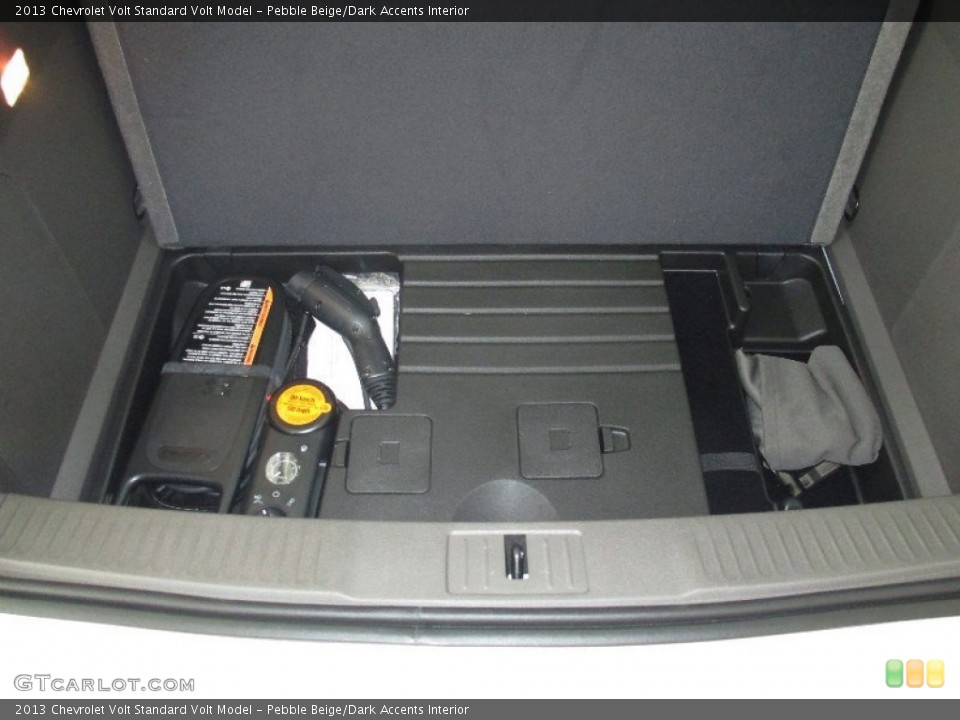 Pebble Beige/Dark Accents Interior Trunk for the 2013 Chevrolet Volt  #81592503